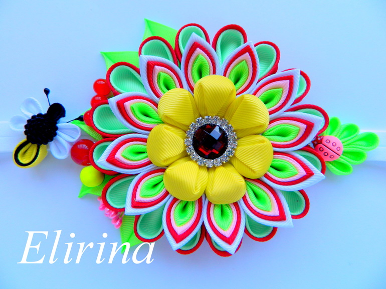 Мои любимые канзаши!