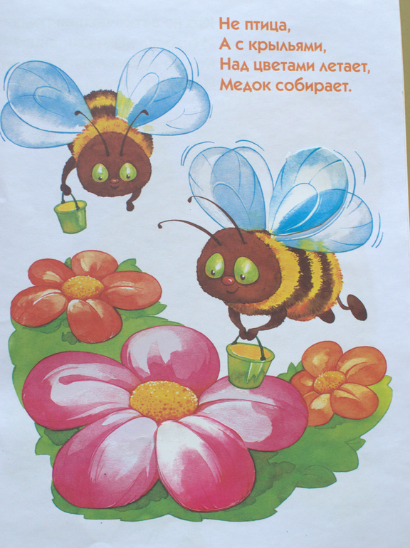 ТН Насекомые. 3 день (пчела)