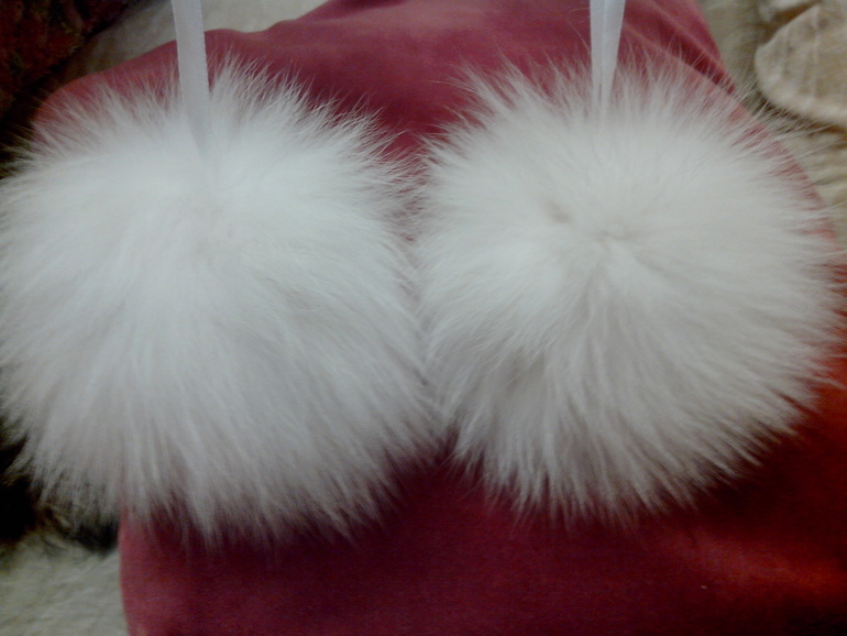 ♥♥♥ПОМПОНЫ ИЗ МЕХА ПЕСЦА И ЕНОТА♥♥♥