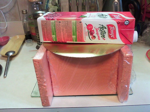 МК сборка торта в коробочку