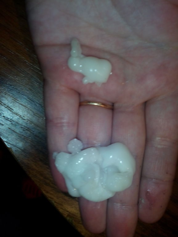 гадание на воске!!!