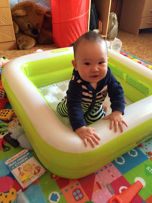 Как купать в 7,5 месяцев?