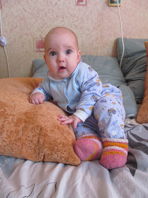 Моя малявочка меня сегодня удивила)))