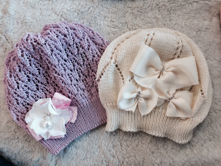 Шапочки в наличии (зима,весна), пока ещё СКИДКИ НА ЗИМУ!