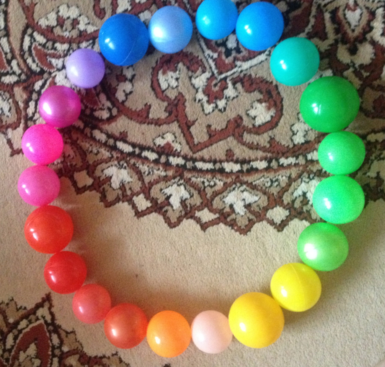 Шарики для сухого бассейна