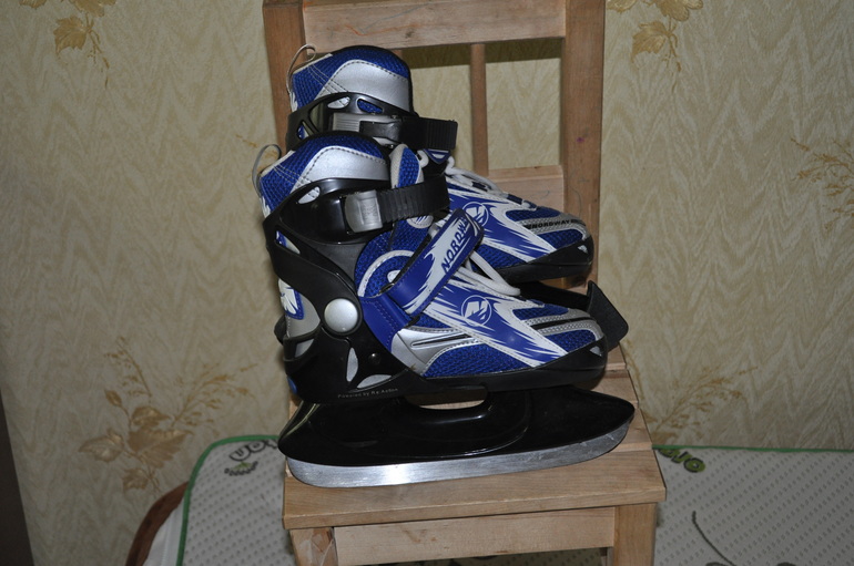 Отдам лыжные ботинки 19,5 по стельке и раздвижные коньки размер 29-33. Ясенево