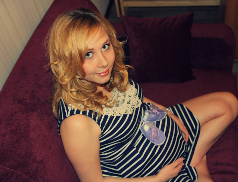 В ожидании ЧУДА или дом. фотосессия на 39-ой неделе