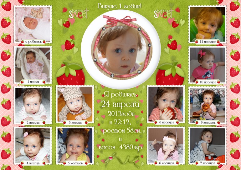 Наборчик для малышки Виктории,которая очень скоро появится на свет