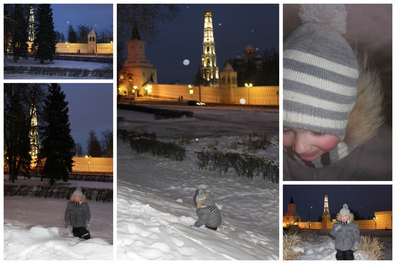 День 9. Узоры на снегу.