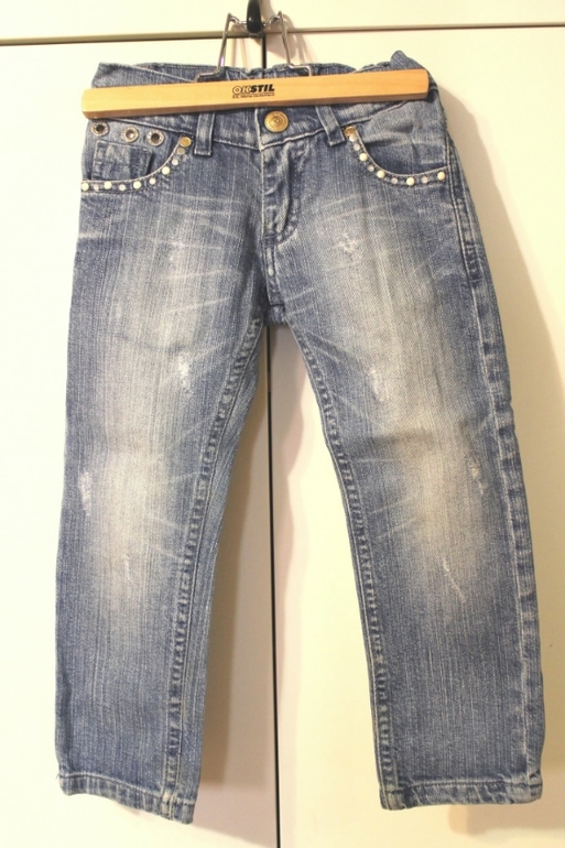 Комплект джинсы Monnalisa + лонгслив Blumarine Baby, 3 года, 1500 рублей