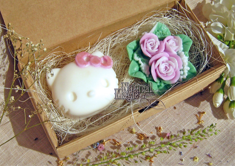 Сувенирное и натуральное мыло ручной работы!