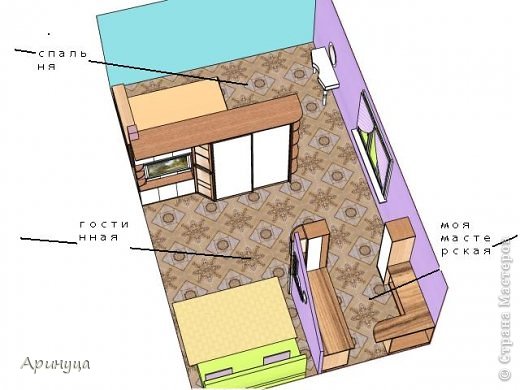 Мой уголок для творчества...