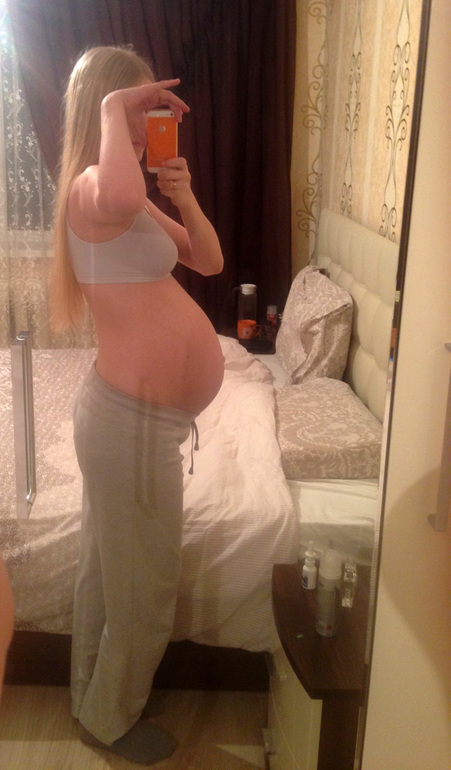 Моя 34 неделька, похоже?