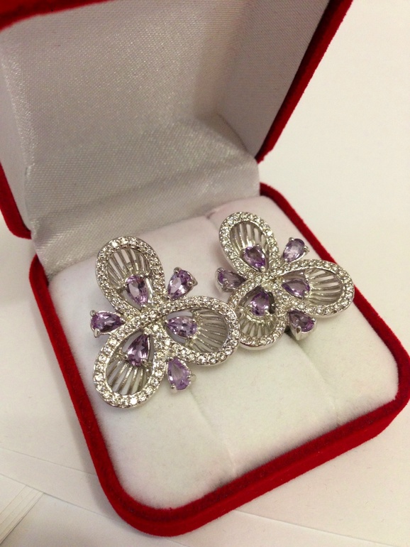 Украшения из серебра 925 пробы