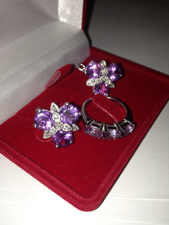 Украшения из серебра 925 пробы