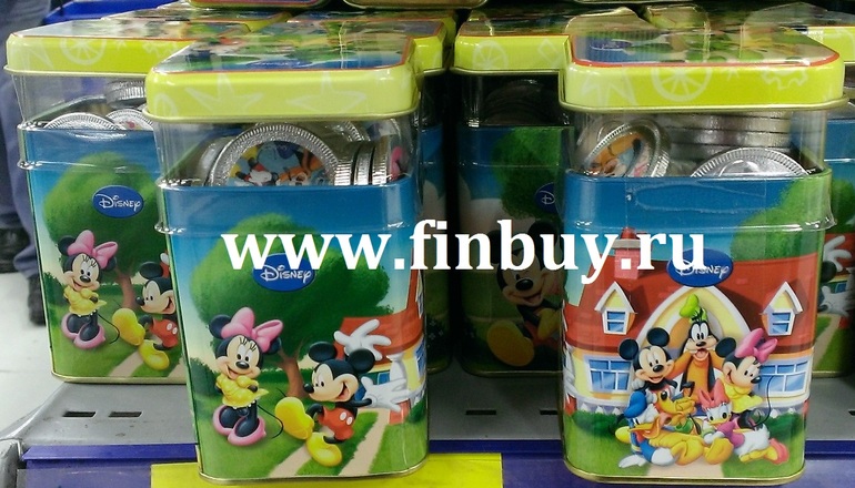 Шоколадные монетки, 200 гр