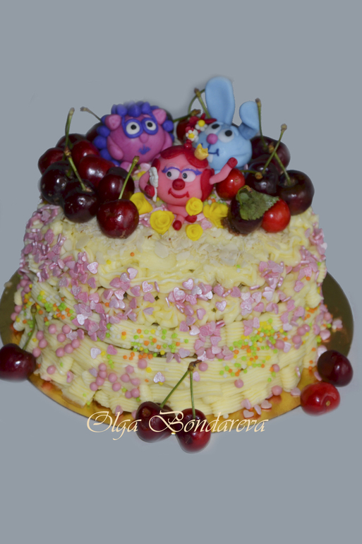 Смешарики в черешне.