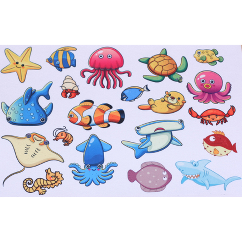 Фетр с рисунком