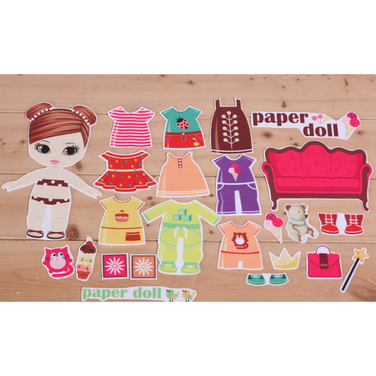 Фетр с рисунком