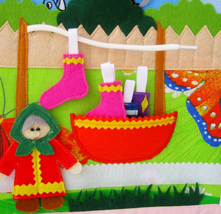 Развивающая книжечка.