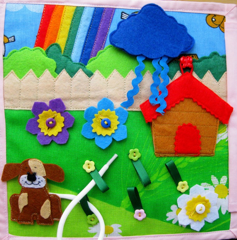 Развивающая книжечка.