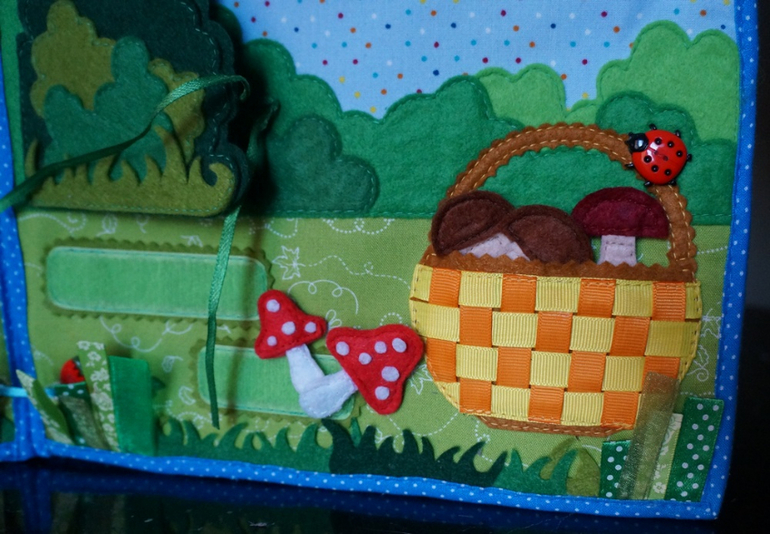 Развивающая книжка для сынишки. Первый опыт!