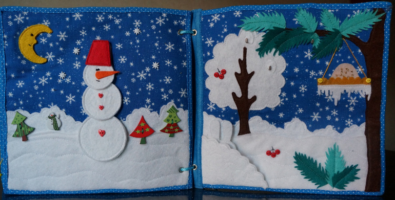 Развивающая книжка для сынишки. Первый опыт!