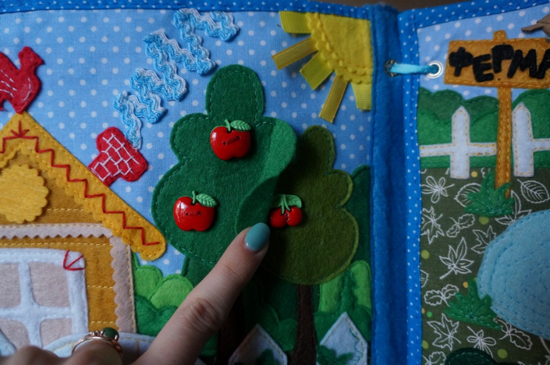 Развивающая книжка для сынишки. Первый опыт!