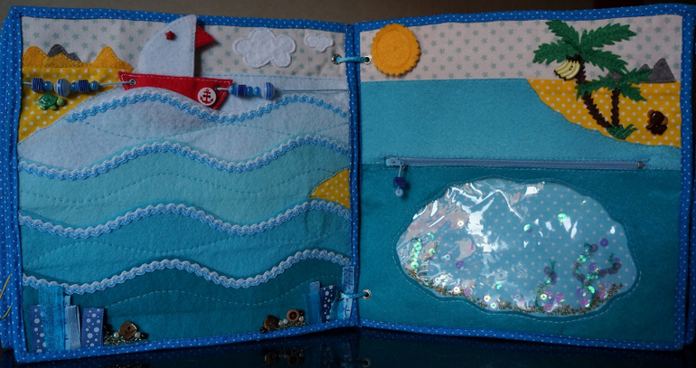 Развивающая книжка для сынишки. Первый опыт!