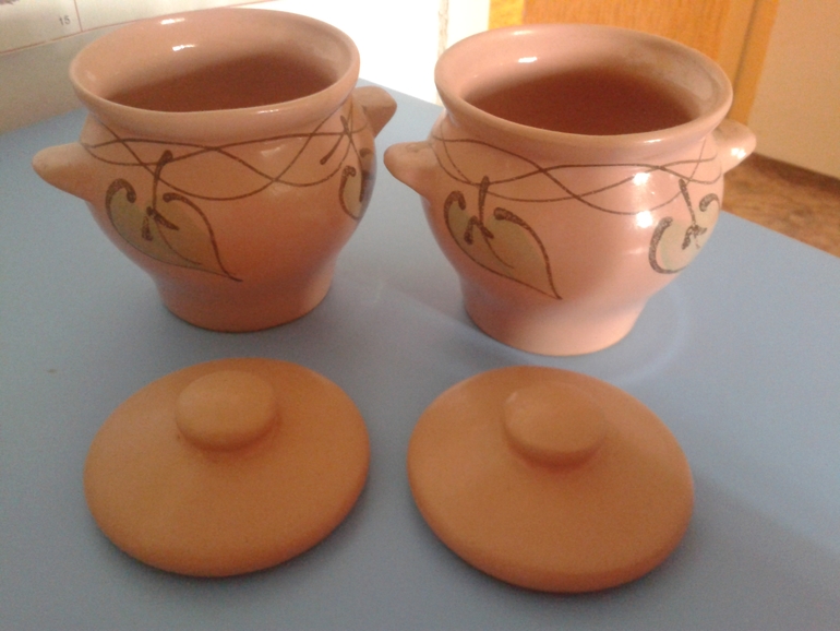 Девочки,подскажите,как задекорировать посуду в духе прованс