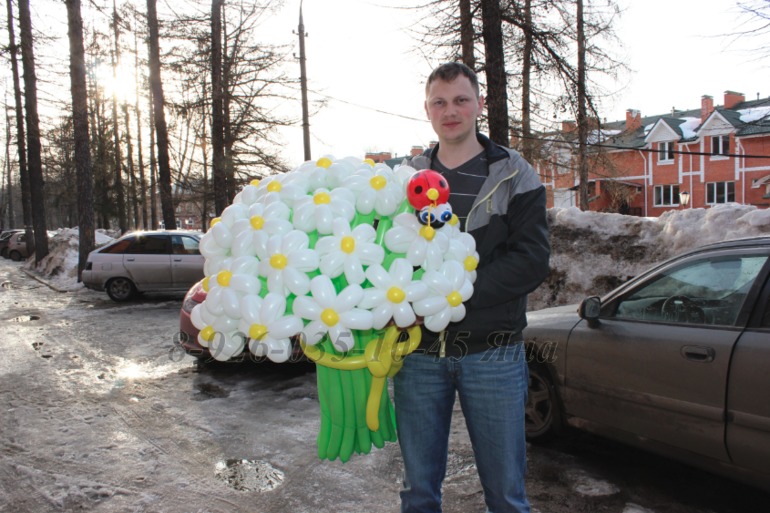 Букеты, игрушки из шаров. Оформление мероприятий