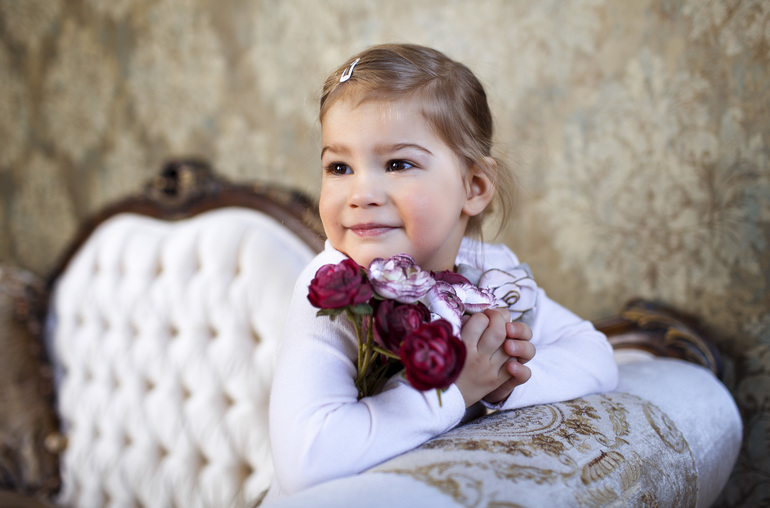 Детская фотосессия с АИСТОМ:)