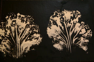 Занятие 1.Рисование штампами из овощей и фруктов.