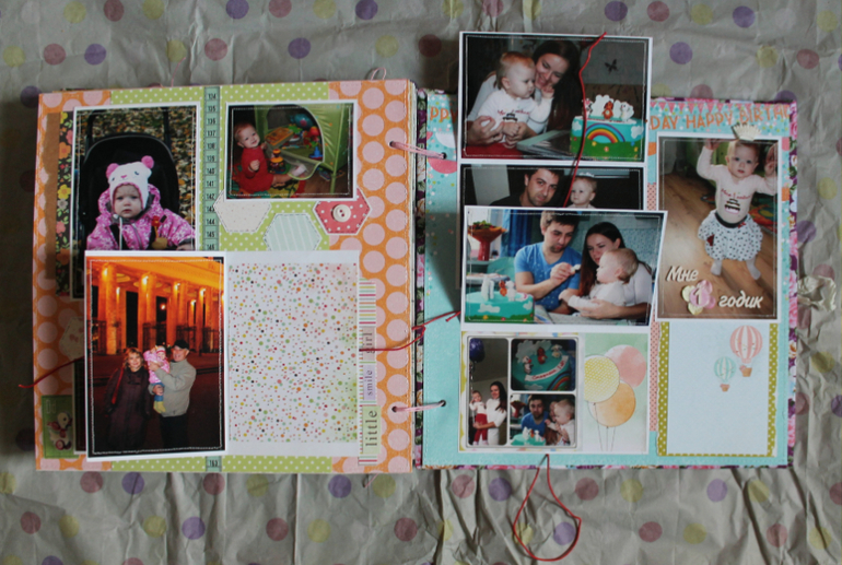 Альбом для малышки Стефании