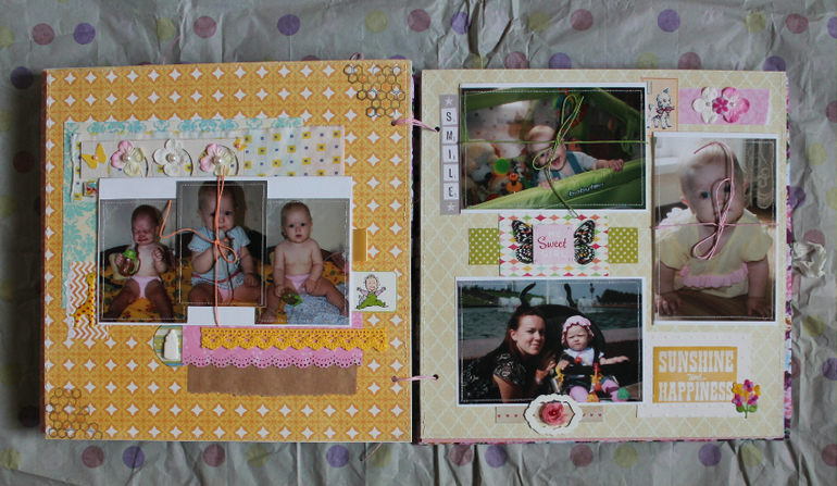 Альбом для малышки Стефании