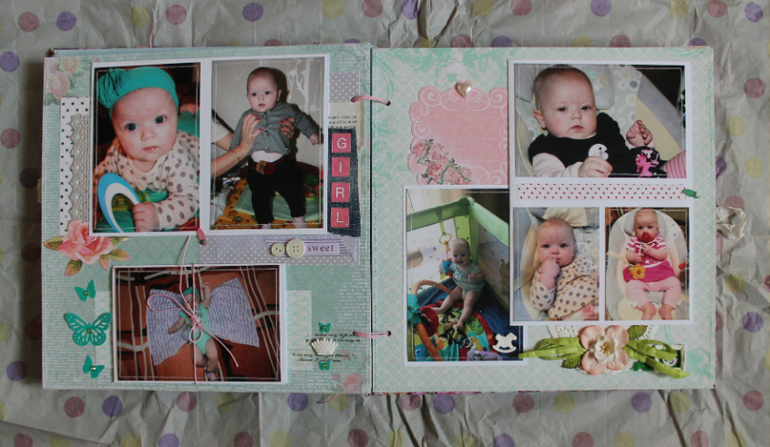 Альбом для малышки Стефании