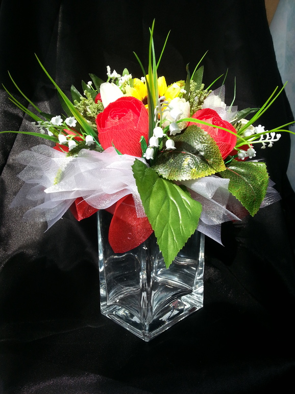 Ваза с цветами