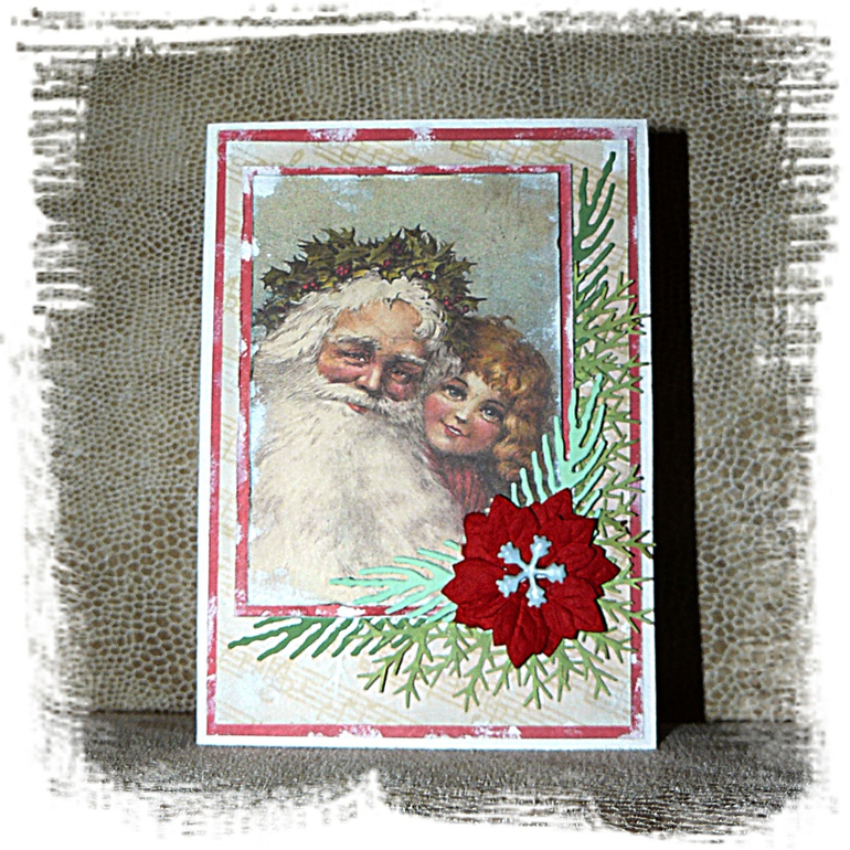 Первые новогодние открытки