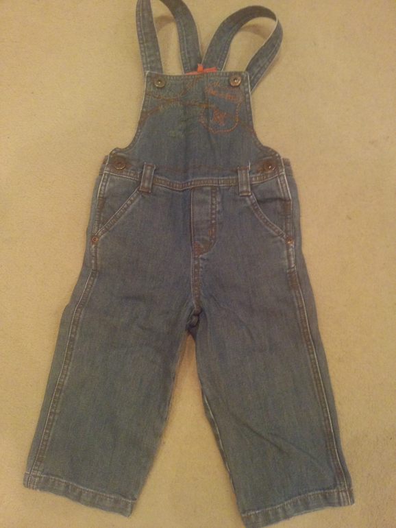 Джинсовый комбез ,OXBORN на 2 года