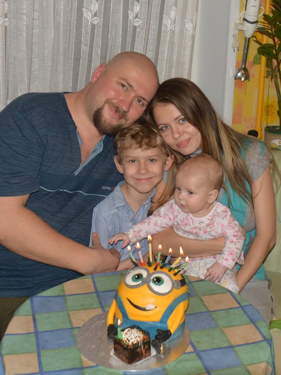Вот такой у сыночка был тортик на 7 летие)))