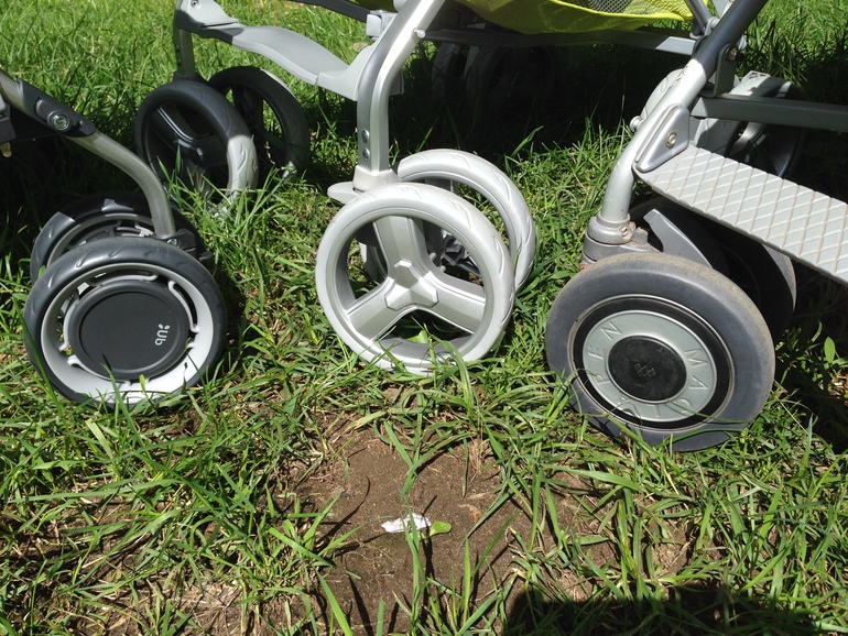 UPPAbaby G-luxe, Joovy Groove и Maclaren xlr.