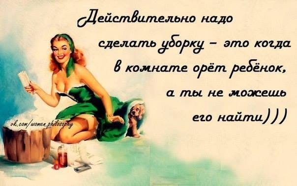 А как часто вы убираете дома?