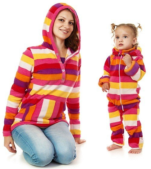 Одежда в едином стиле для всей семьи. Family look.