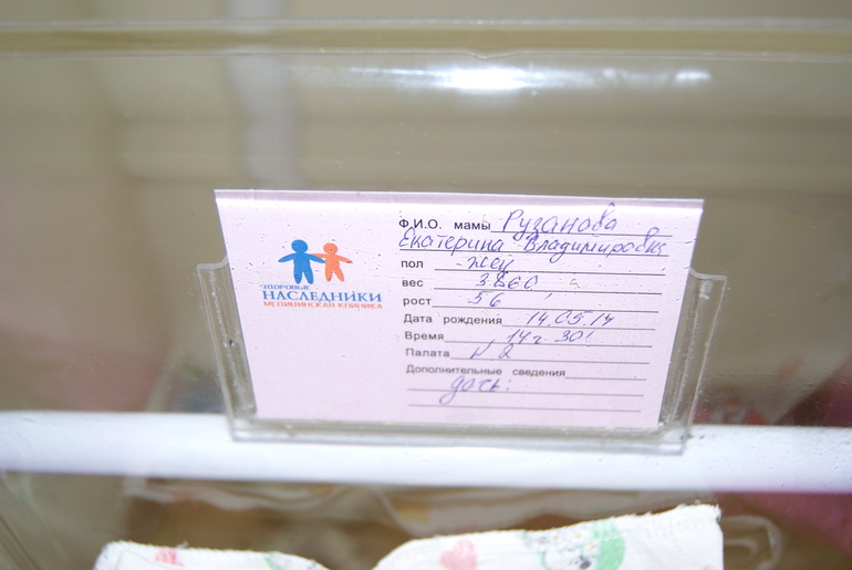 ..... Рождение моей Николечки!