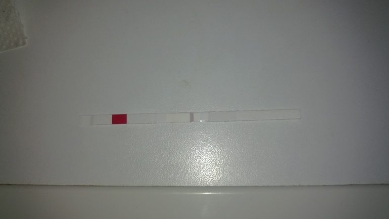 Слабая полоска на ББ-тесте