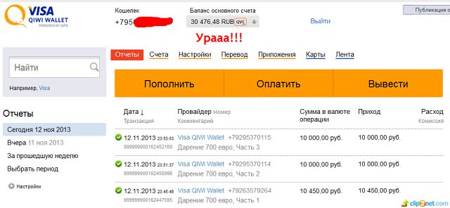 Работа в интернете