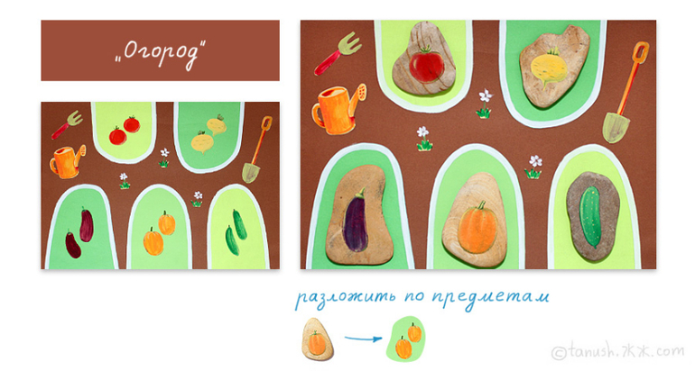 Камни и галька. Идеи творчества с детьми и не только… Часть №2.