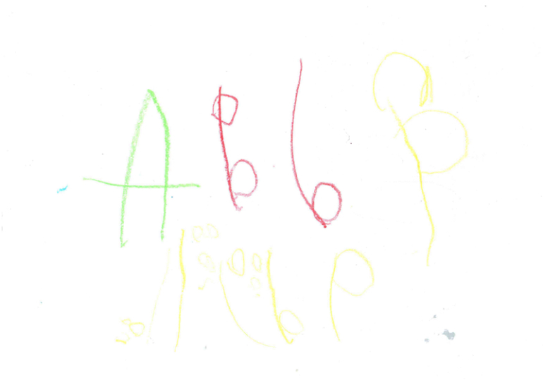 Художества Лисёнка. (Алиса 3 года и 2 месяц)