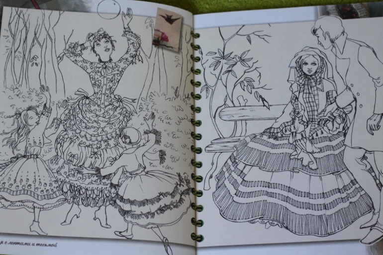 Раскраски для девочек от 5 лет и старше :)