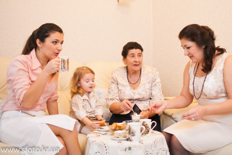 4 поколения